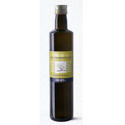 Normanno, olio extra vergine di oliva, 500 ml – Orneta