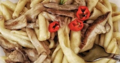 Calabrian Pasta With Porcini Mushrooms Recipe